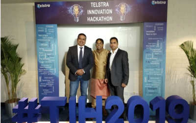 Grene Robotics partnered with Cognizant for Telstra Innovation Hackathon 2019 #TIH2019